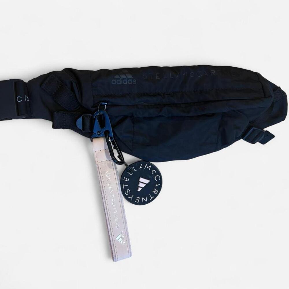 Adidas x Stella McCartney black waist bag